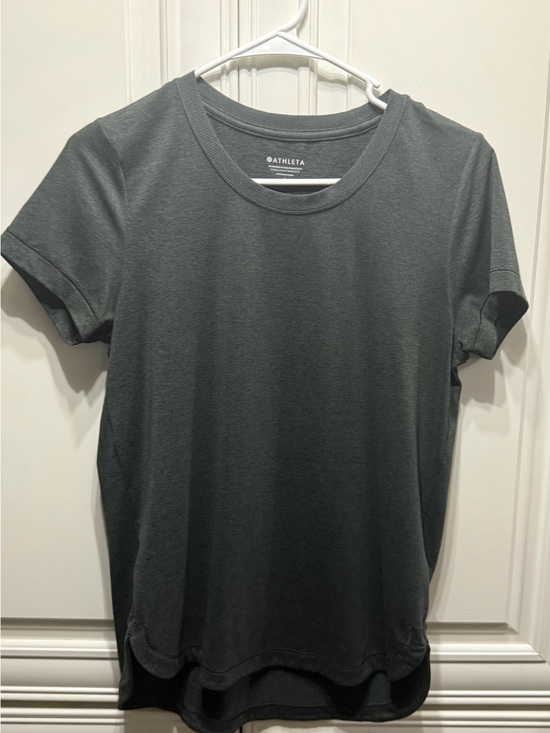 Athleta Tops - Athleta Uptempo Short Sleeve Crew Tee in Charcoal